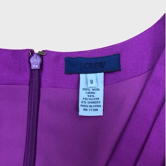 J Crew 100% Wool Sheath Dress - Picture 6 of 6